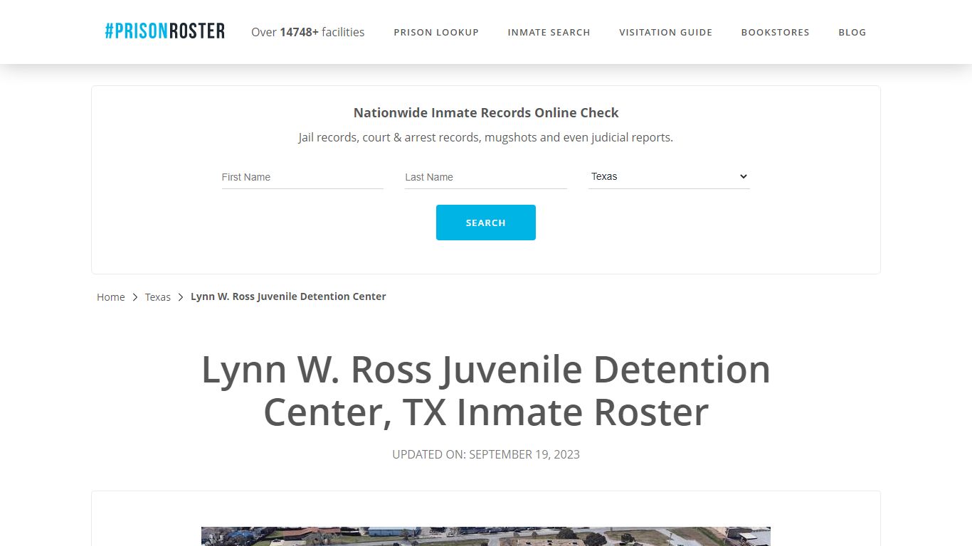 Lynn W. Ross Juvenile Detention Center, TX Inmate Roster - Prisonroster