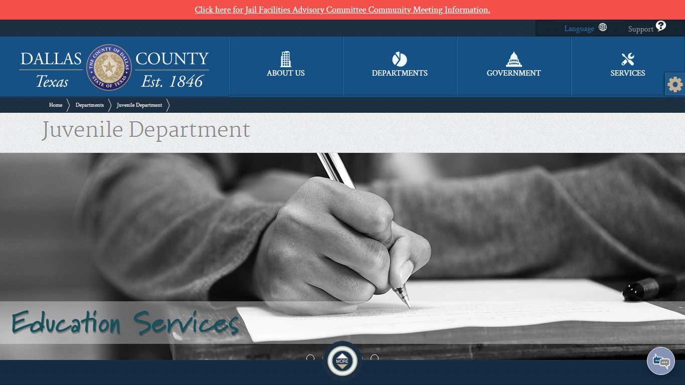 Juvenile Department | Home - Dallas County